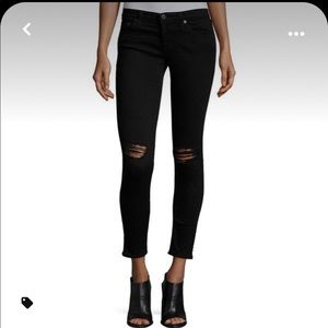 AG The Legging Ankle Jeans in Black